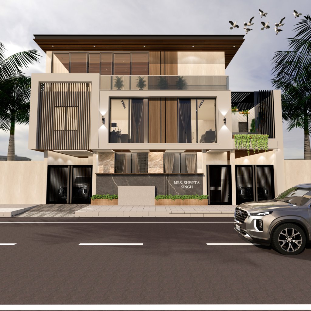 Modern House Elevation