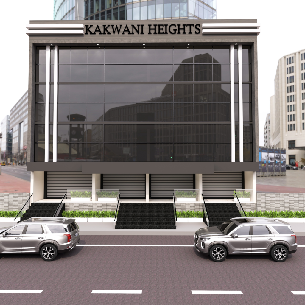 Modern Commercial Office Elevation