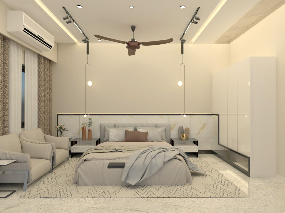 MODERN MINIMAL GUEST BEDROOM DESIGN